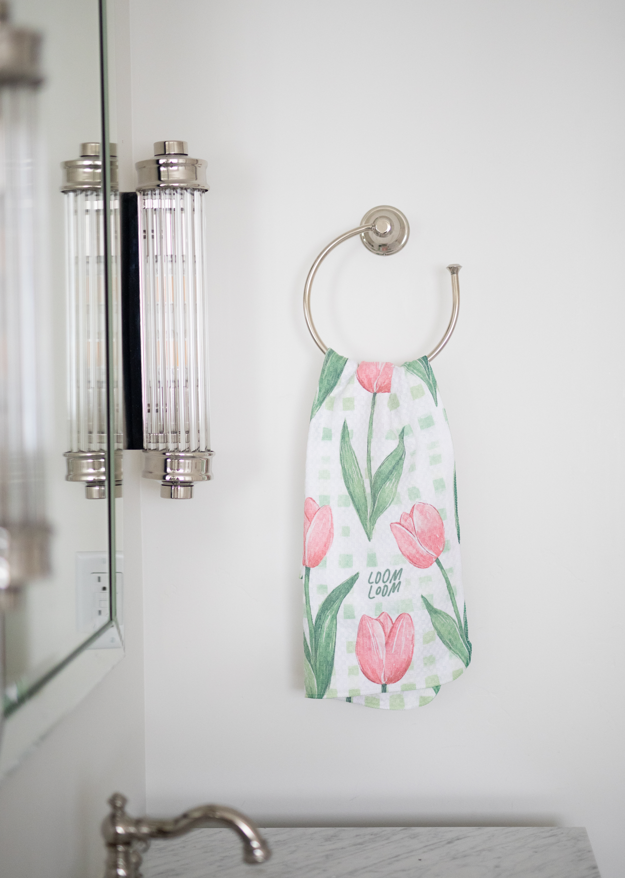 Tulips Gingham