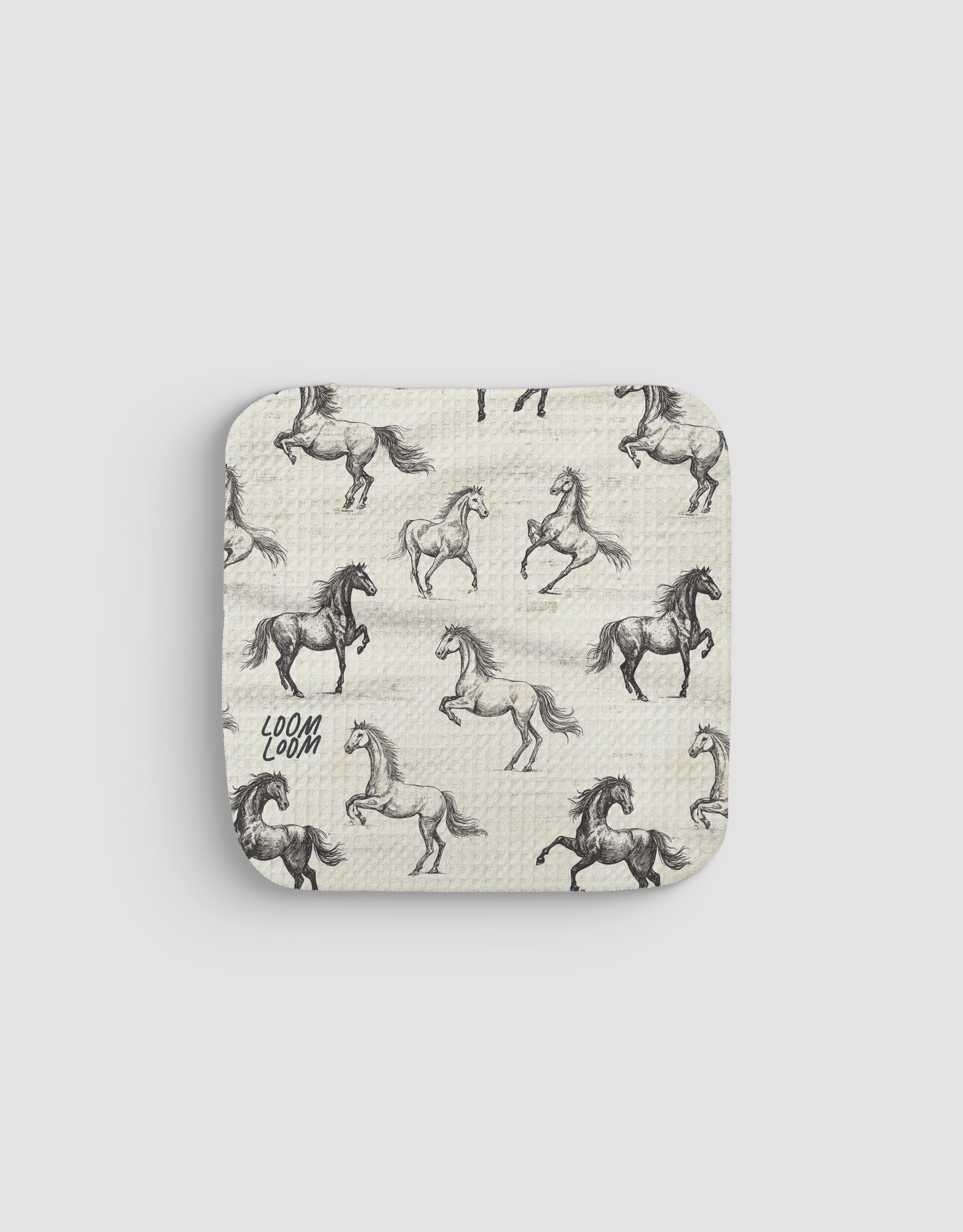 Horsies Dishcloth