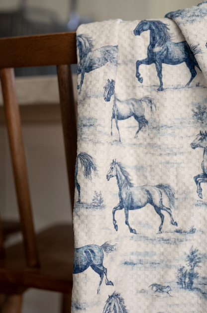 Blue Horsies
