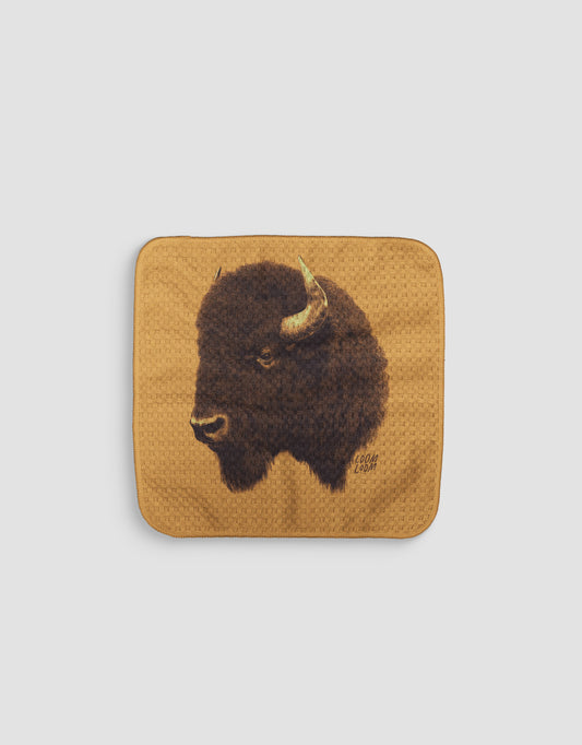 Bison Dishcloth