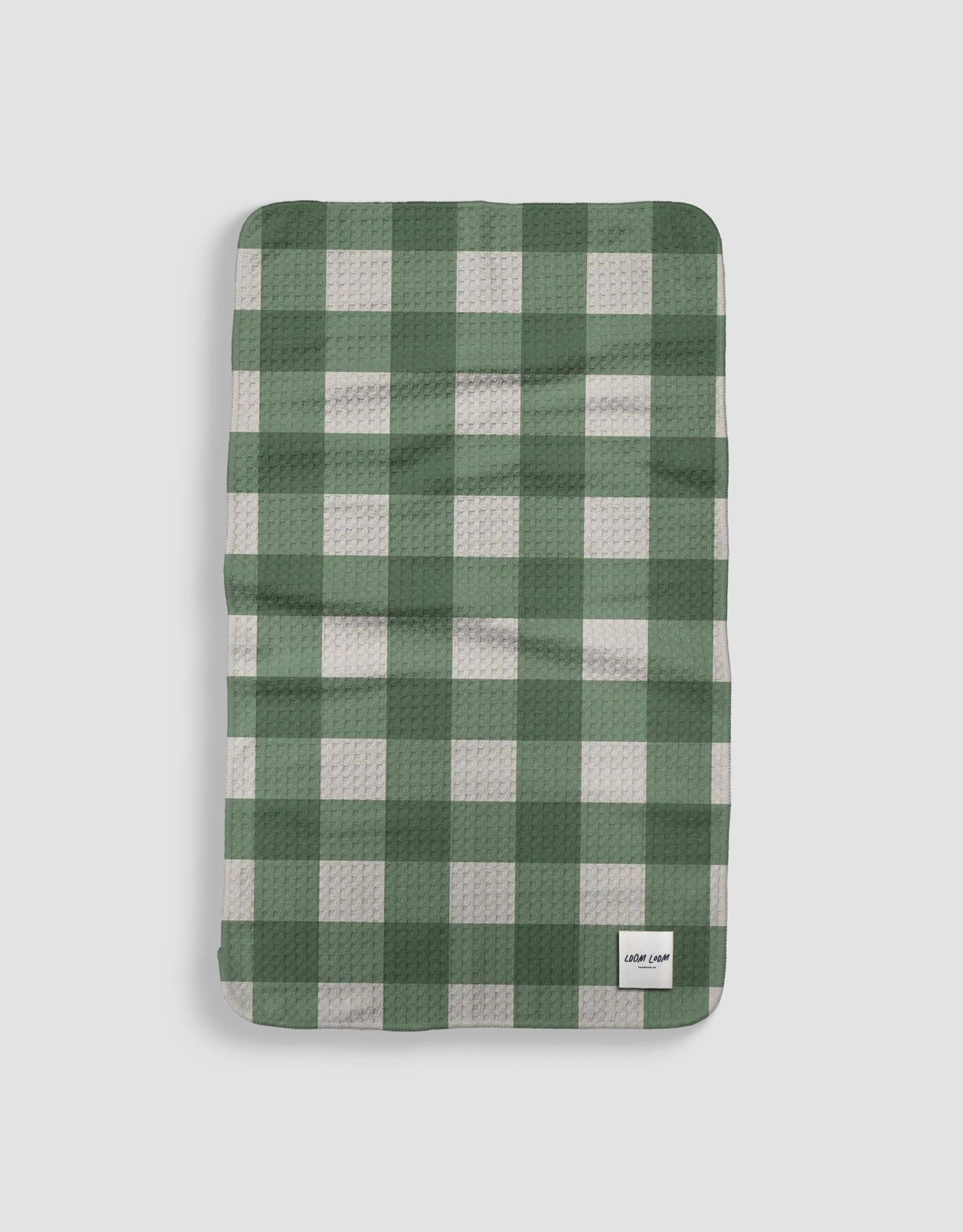 Dark Green Gingham