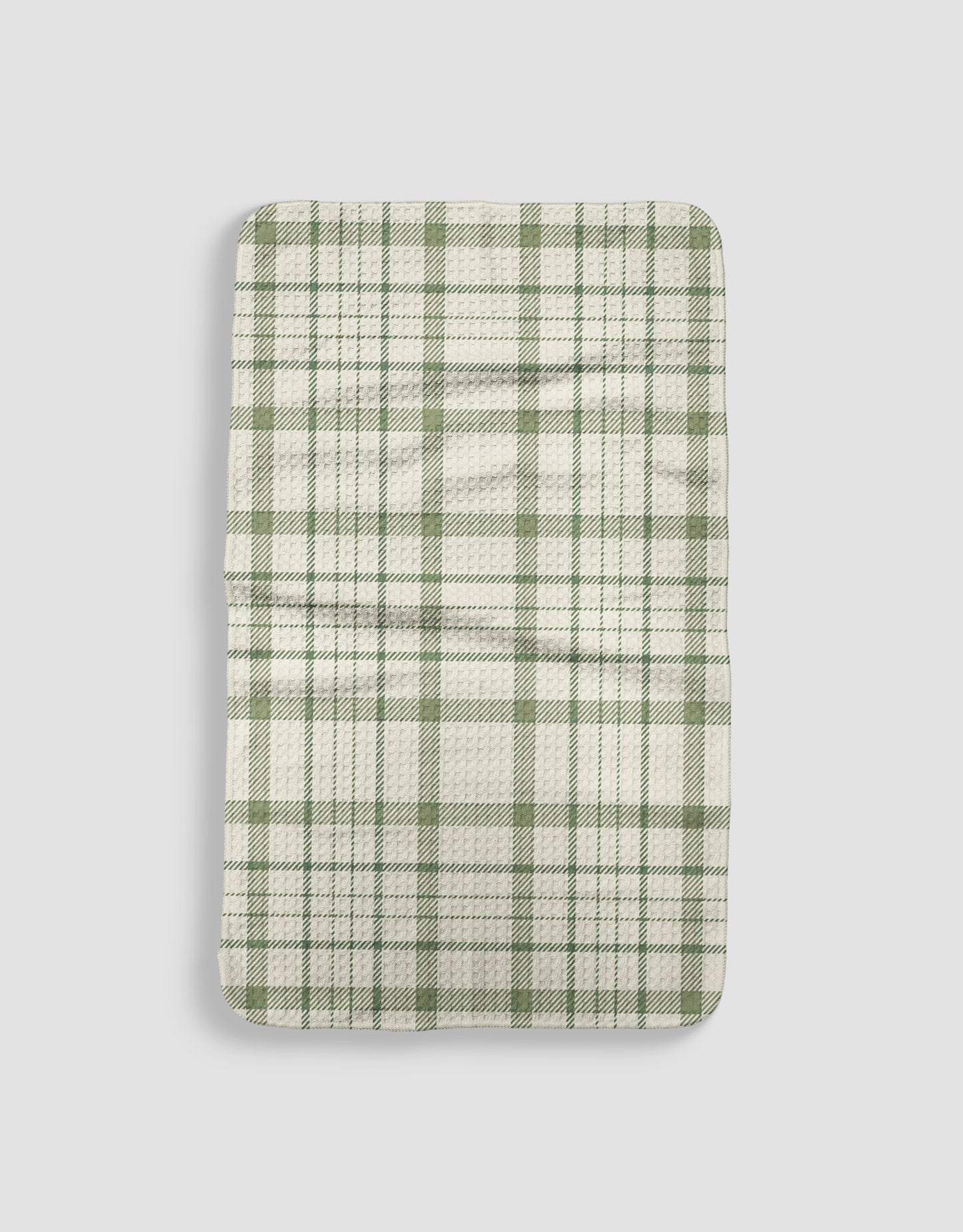 Green Tan Plaid