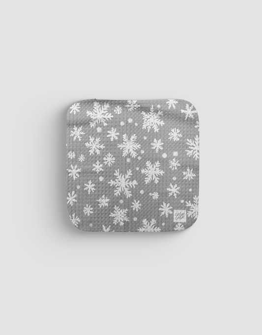 Grey Flakes Dishcloth