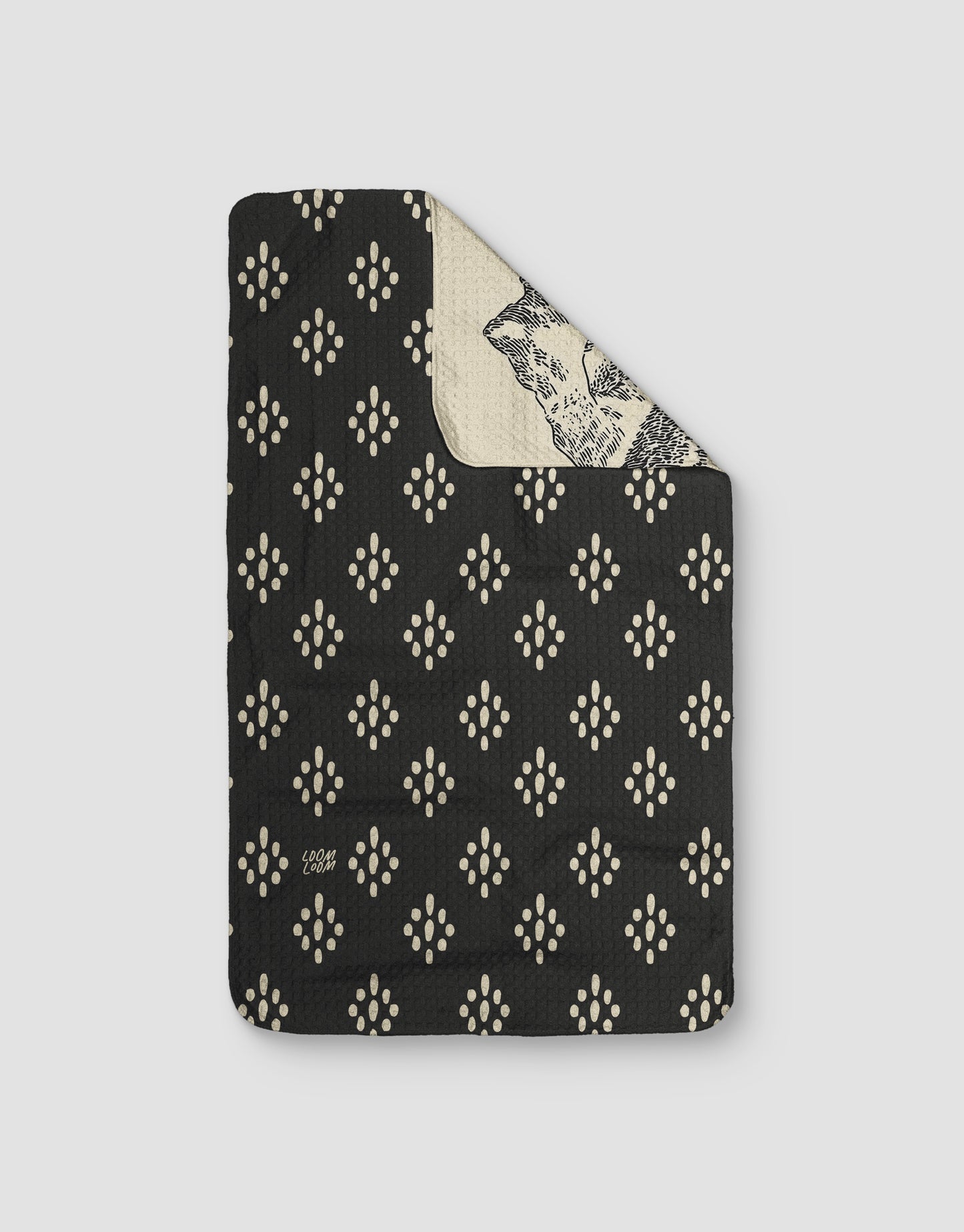 Meadown Cowgirl Dot Diamond Reversible