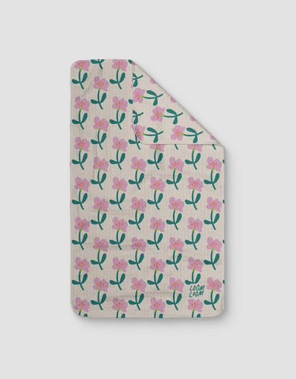 Repeating Pink Flowers