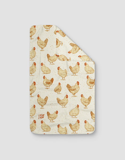 Red + Tan Hens